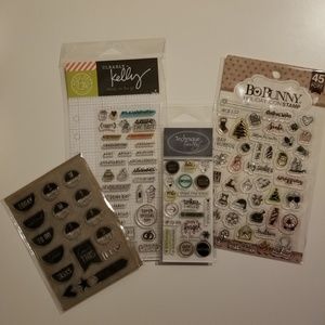 Planner Clear Stamps Set